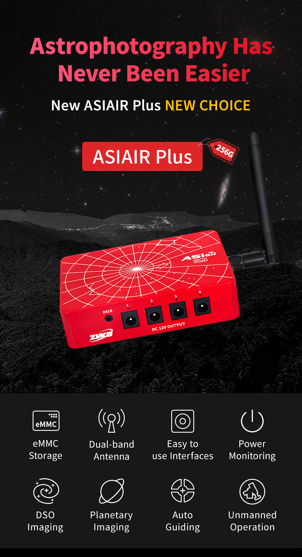 NEW ASIAIR Plus 256G - Discovery Astrophotography with ZWO ASTRO