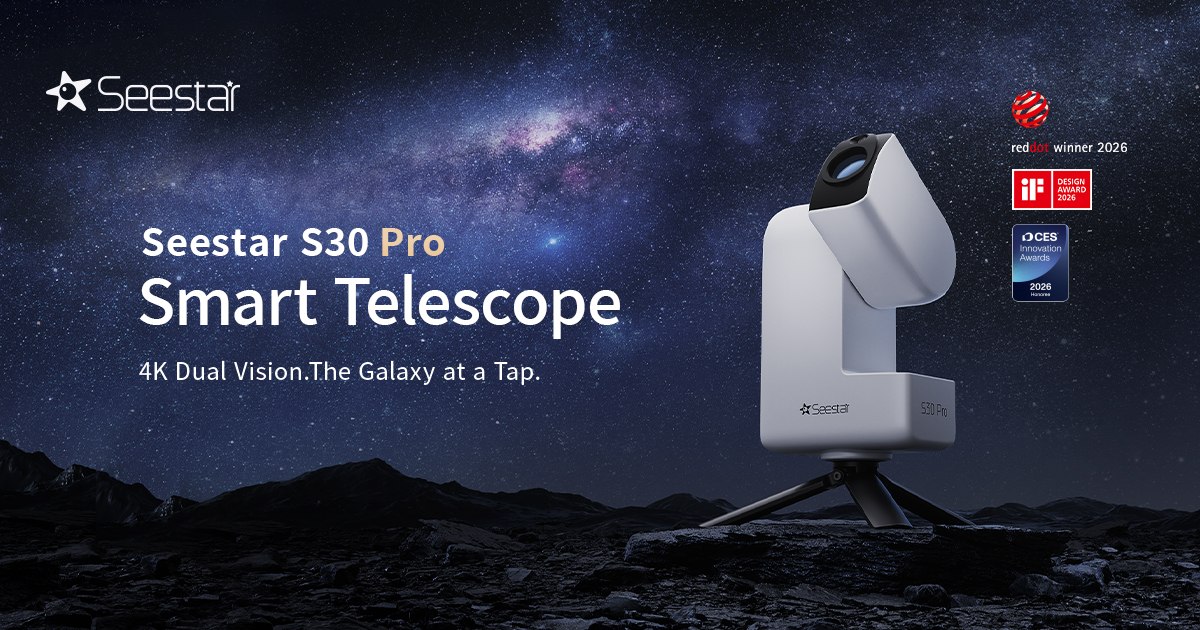 Seestar S30 Pro - ZWO Official Store | Make Astrophotography Easy