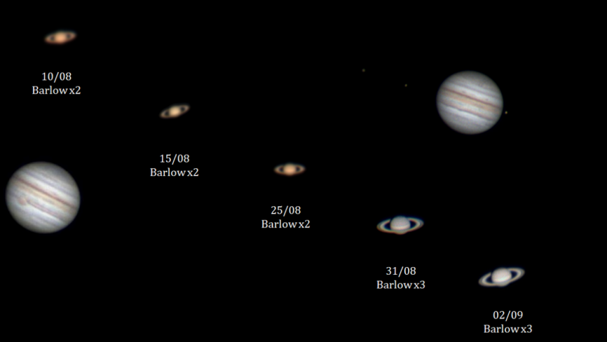 images recorded with ASI 224MC