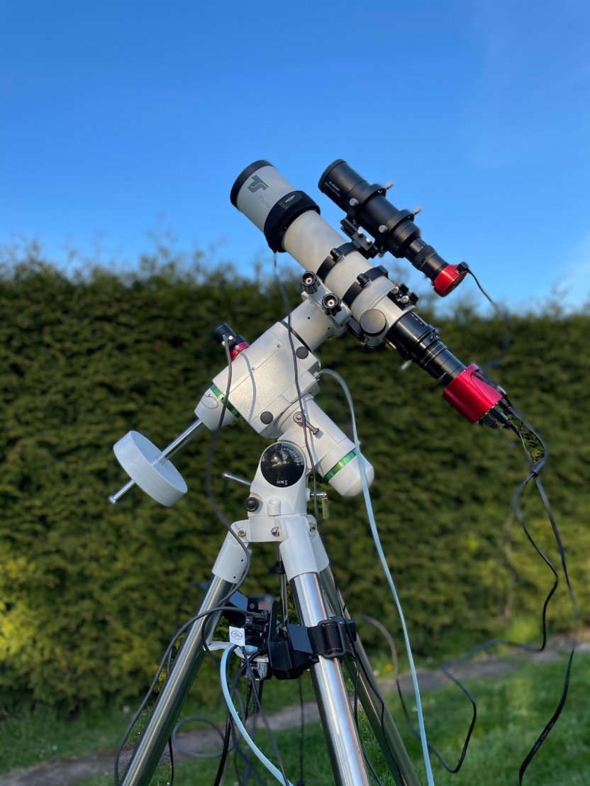 TS Optics 80/480 paired with ZWO ASI294MC Pro