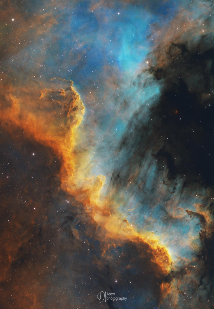 Cygnus Wall: NGC7000